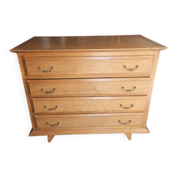 Antique wooden commode in Scandinavian style