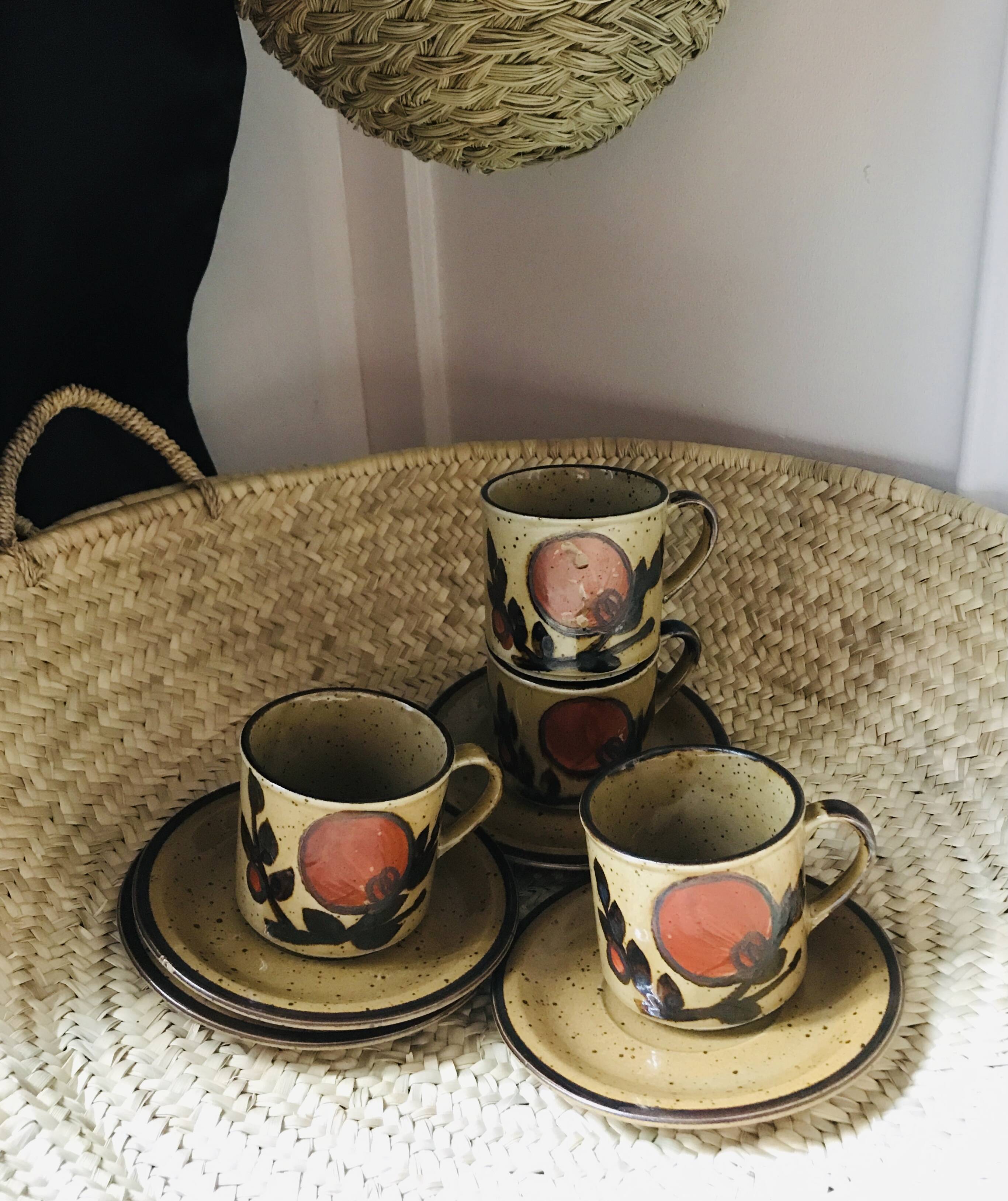 Vintage cups and saucers