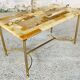 Vintage coffee table in marble and onyx circa 60/70
