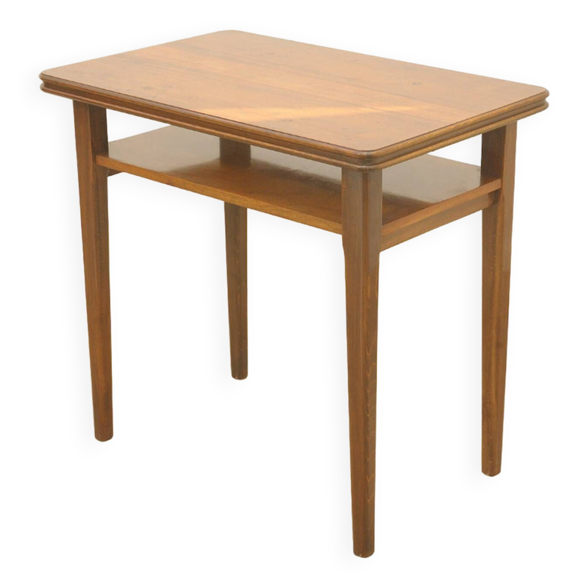 Midcentury walnut coffee table, Czechoslovakia, 1950´s