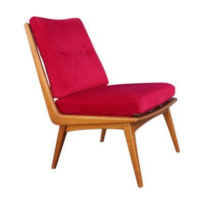 Armchair by Hans Mitzlaff for Eugen Schmidt Soloform, German 1950