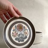 Set of 8 Langley "Mayflower" Dessert Plates