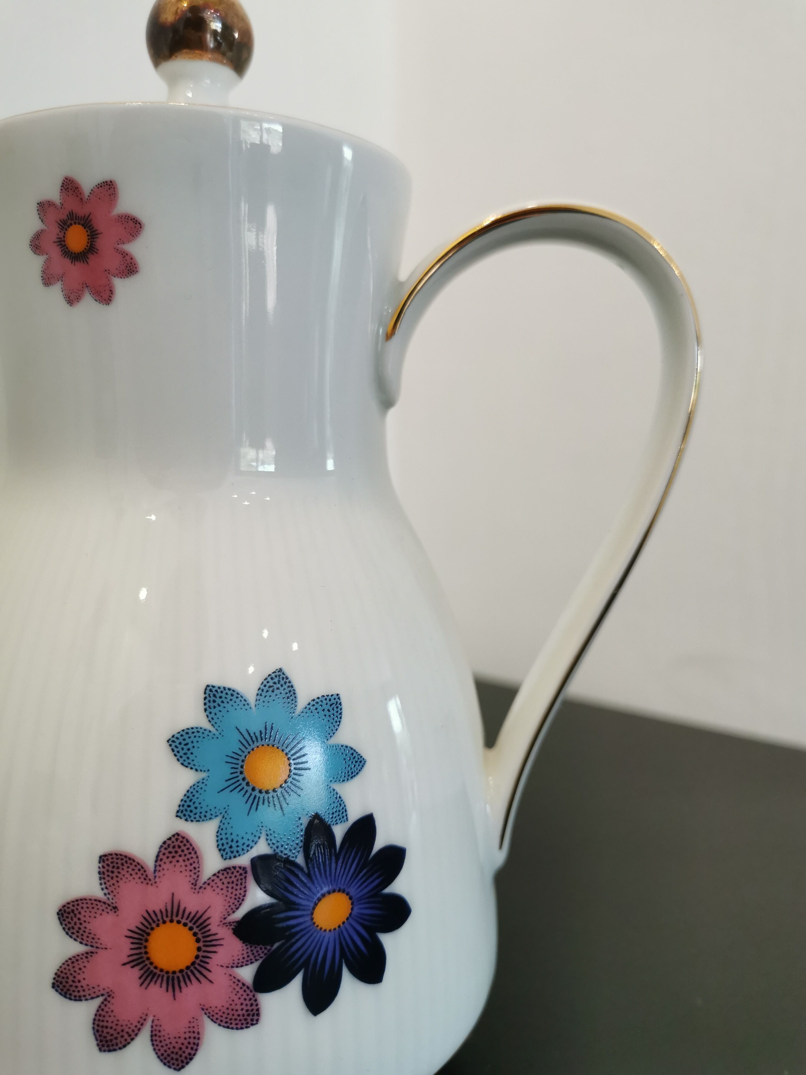 Winterling coffee or tea service, vintage from the 70's floral decoration