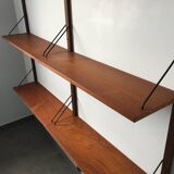 Scandinavian wall shelves from the 60s