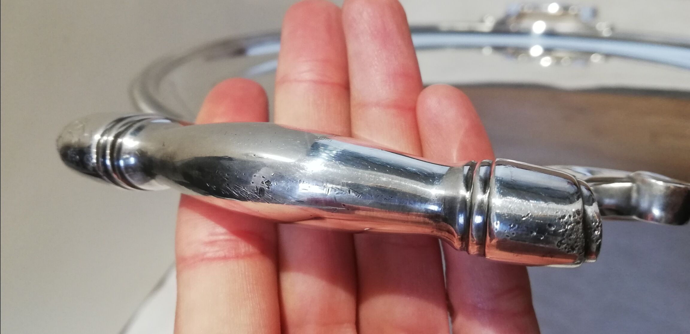 Gallia Silver Metal Christofle Plateau