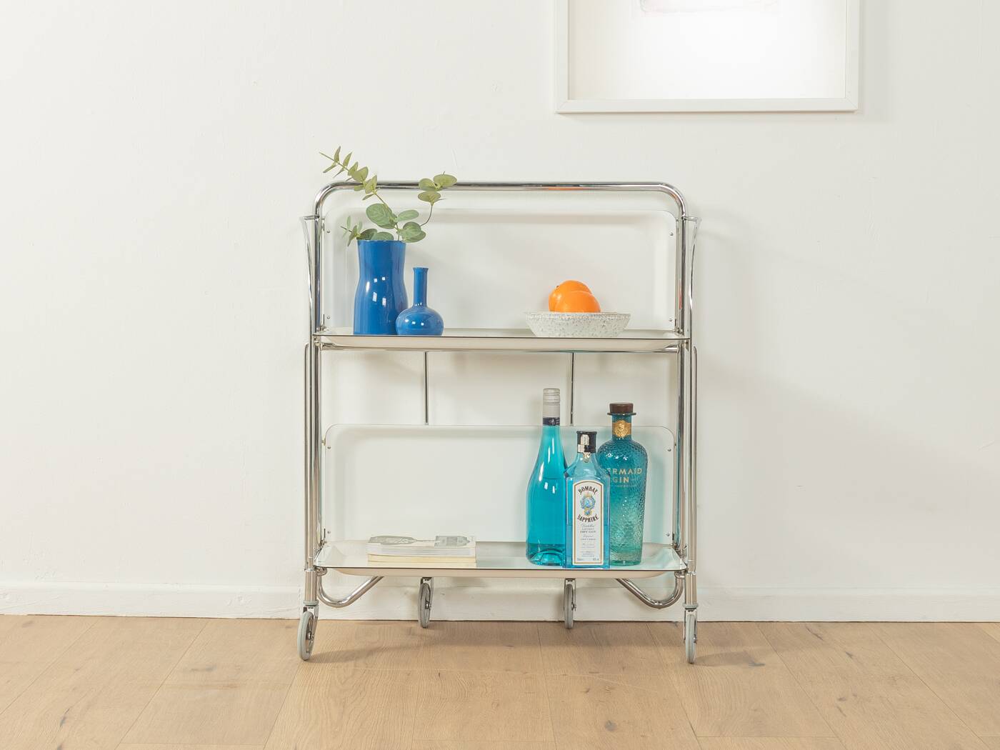 Dinett serving trolley, bremshey