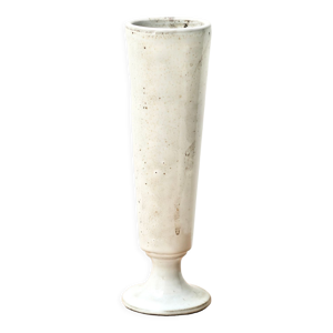Vase calice blanc de