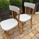 Pair of bistro chairs