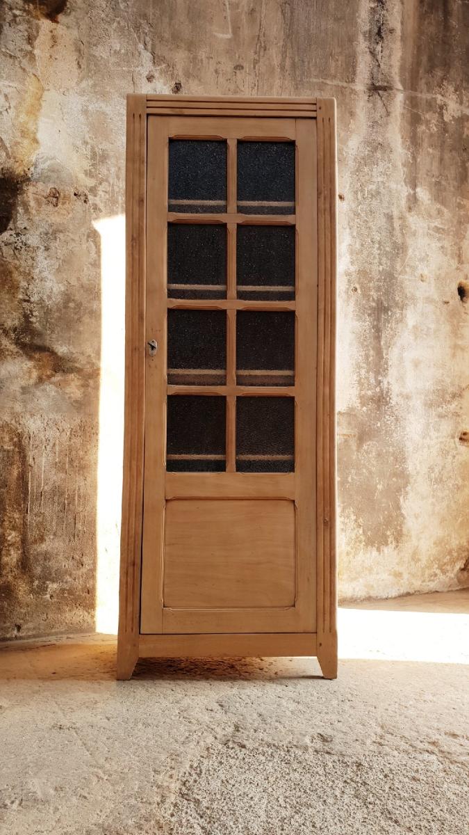 Vintage glass library