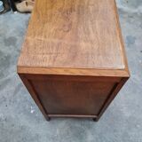 Old small vintage chest of drawers four drawers oak