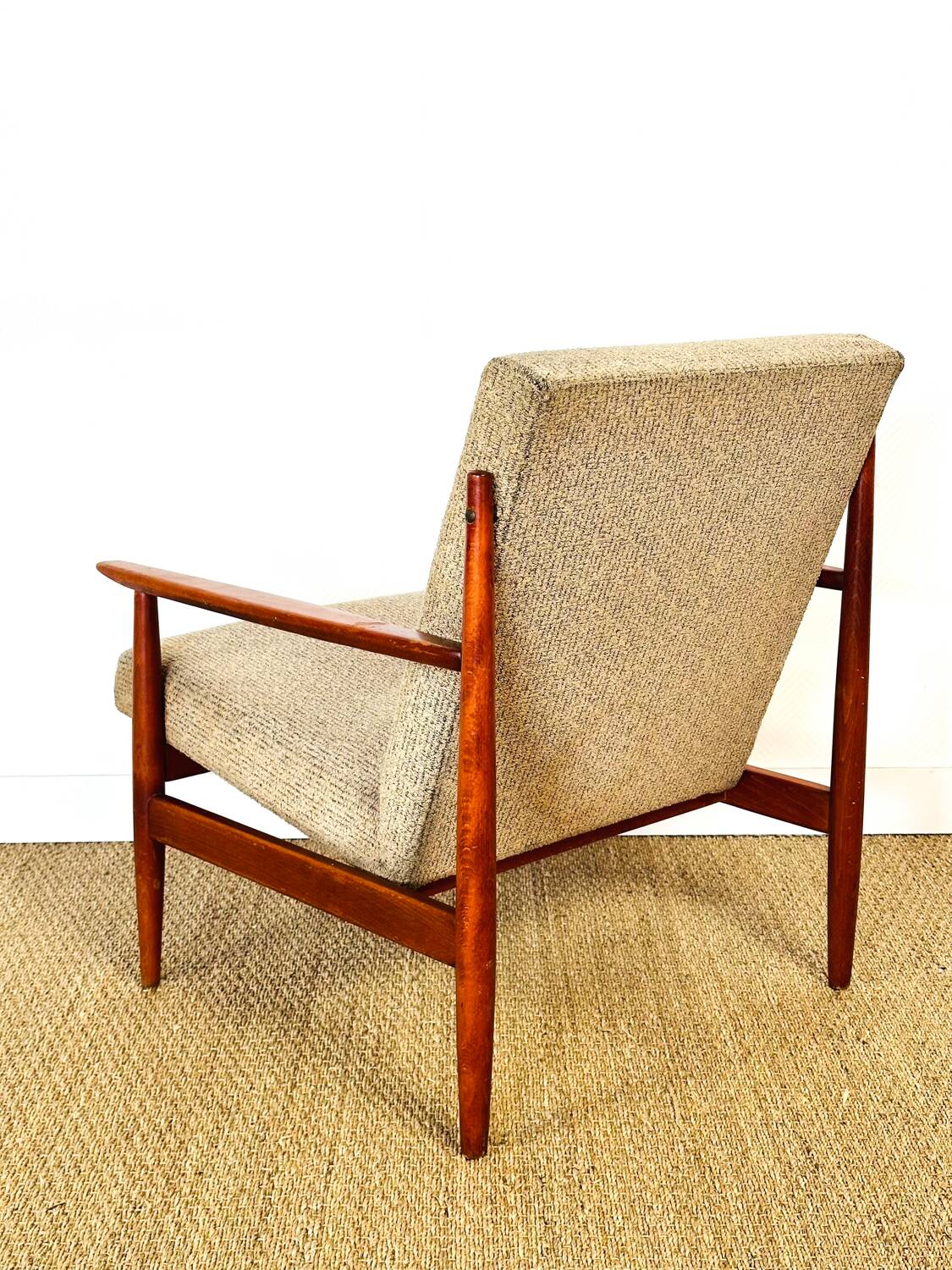 Scandinavian teak armchair 1960