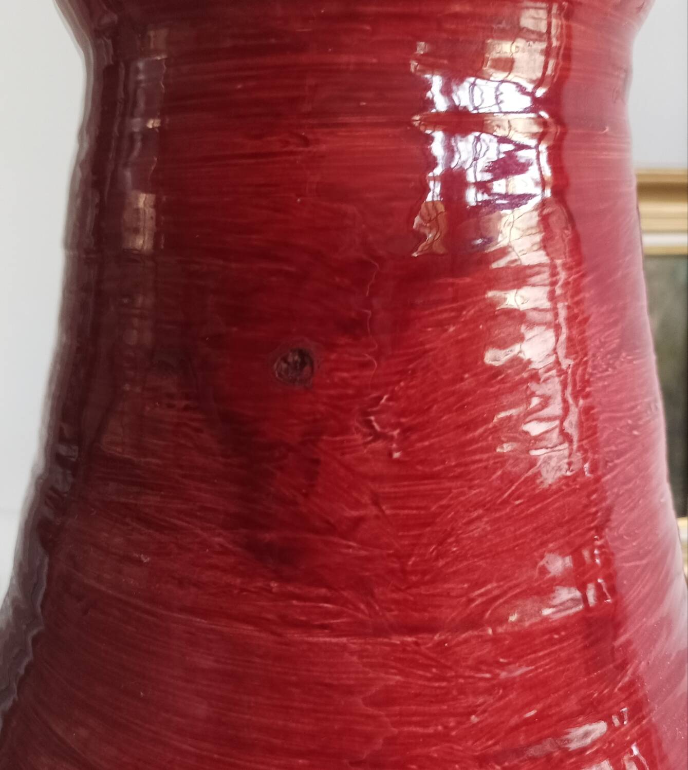 Jean Austruy ceramic lamp