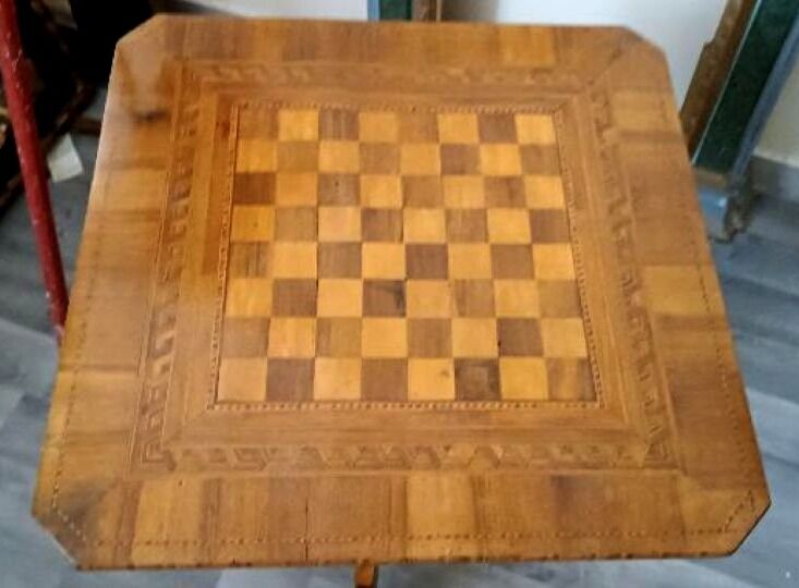 Table en marqueterie, 19th century Italy