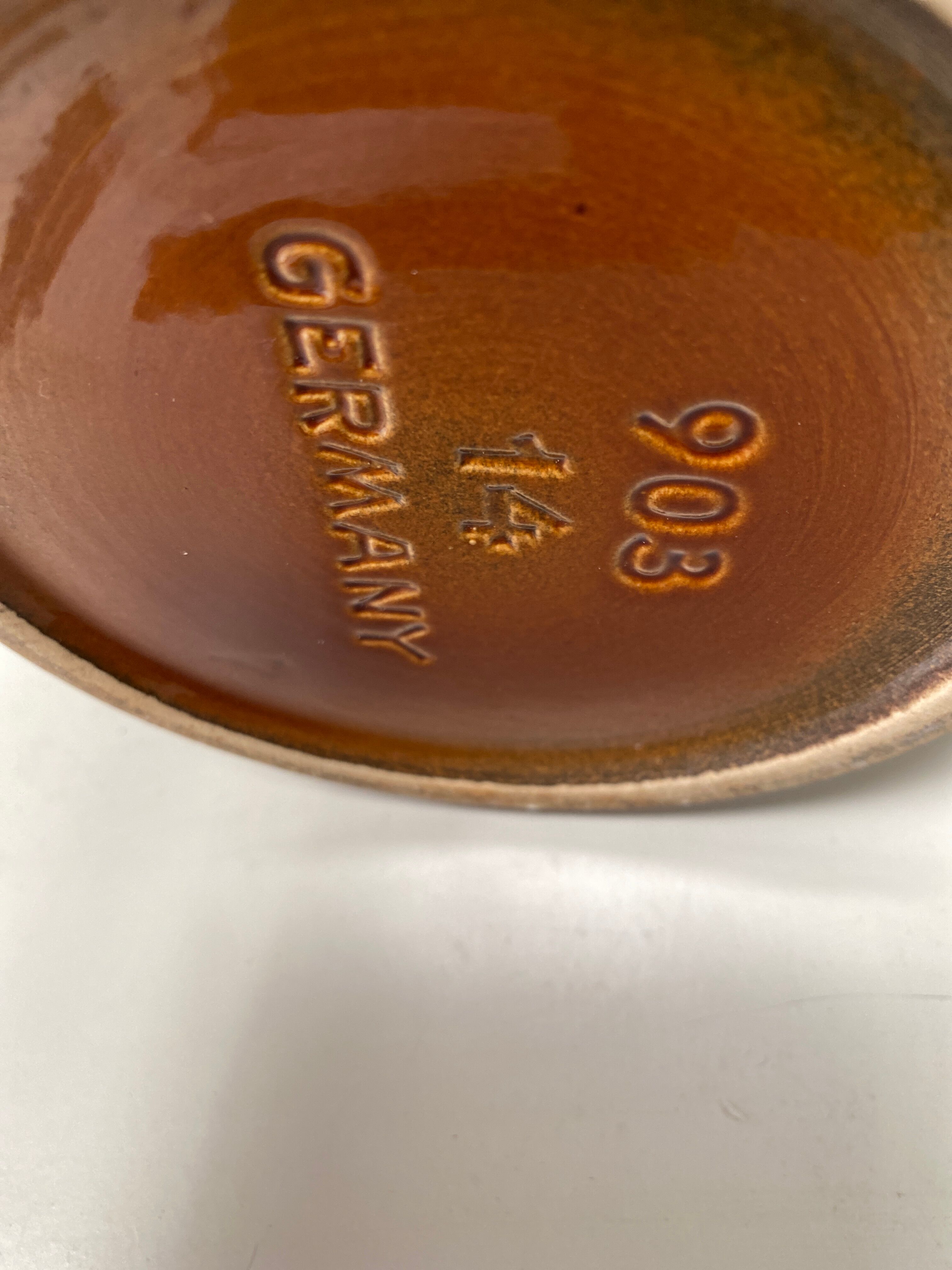 West Germany vintage ceramic pot