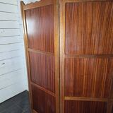 3-panel mahogany screen