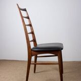 Set of 4 Danish Liz chairs in rosewood by Niels Kofoed, 1960s.