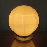 Art deco ceiling light, cream glass 30 40s