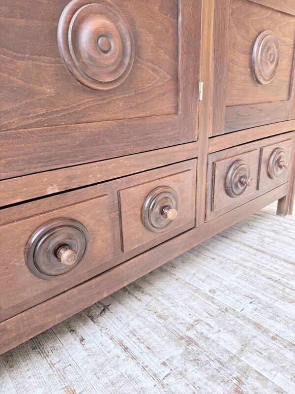 Armoire chêne « basque » dudouyt