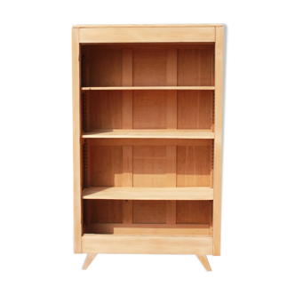 Vintage compass foot bookcase
