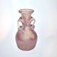 Murano Iridescent Pink Blown Glass Amphora Vase - Ancient Roman?
