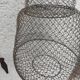 Vintage iron basket