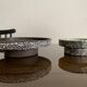 Duo caches vintage ceramic pots 50s