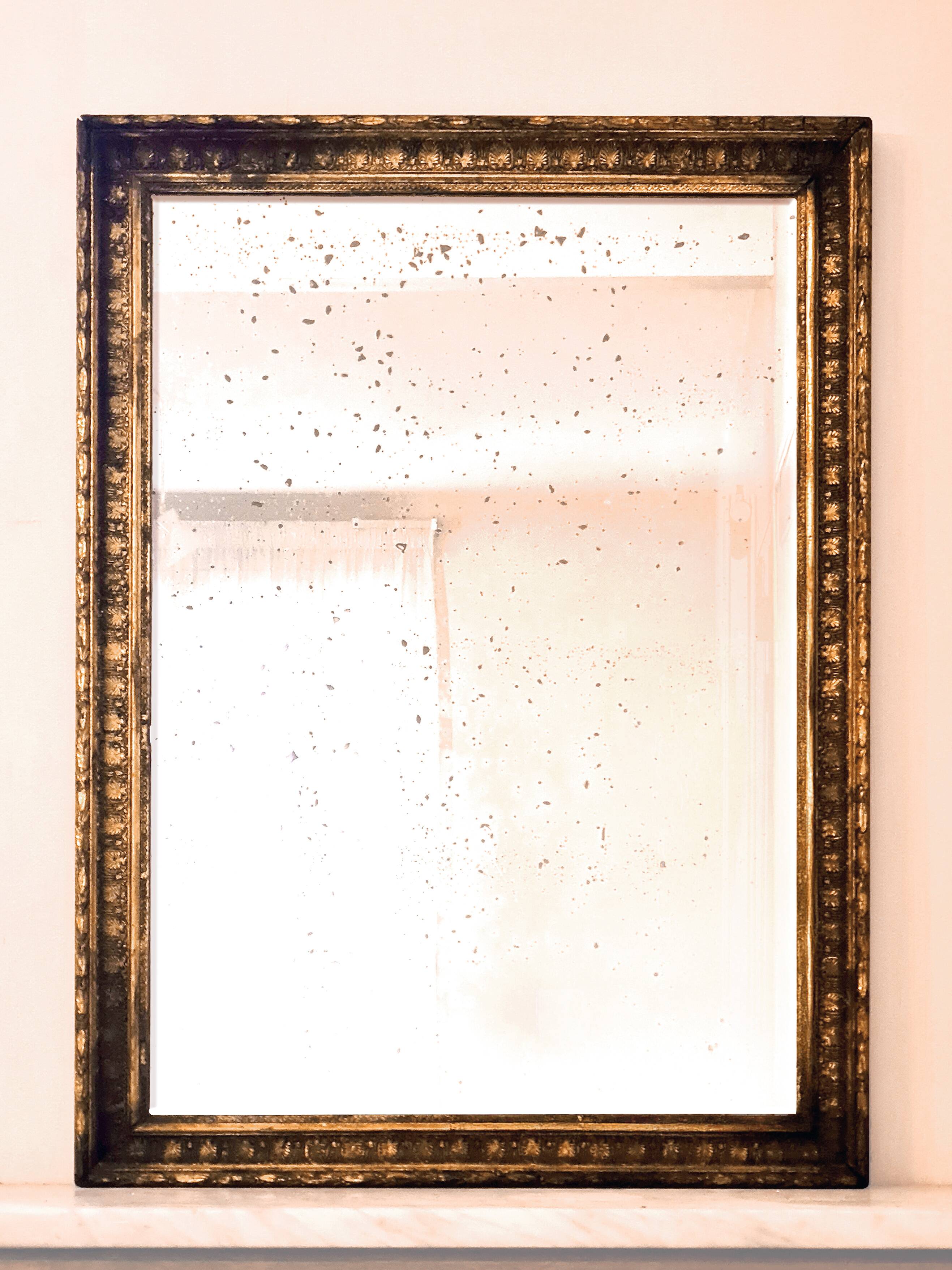 Antique mirror "Honoré" – Palmette decoration