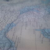 Engraving of the map of ancient Italy