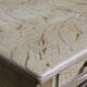 Vintage 1960s Danish oak coffee table, brutalist mid-century, style of Kjærnulf