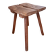 Tabouret de traite, art paysan (XIXe siècle)
