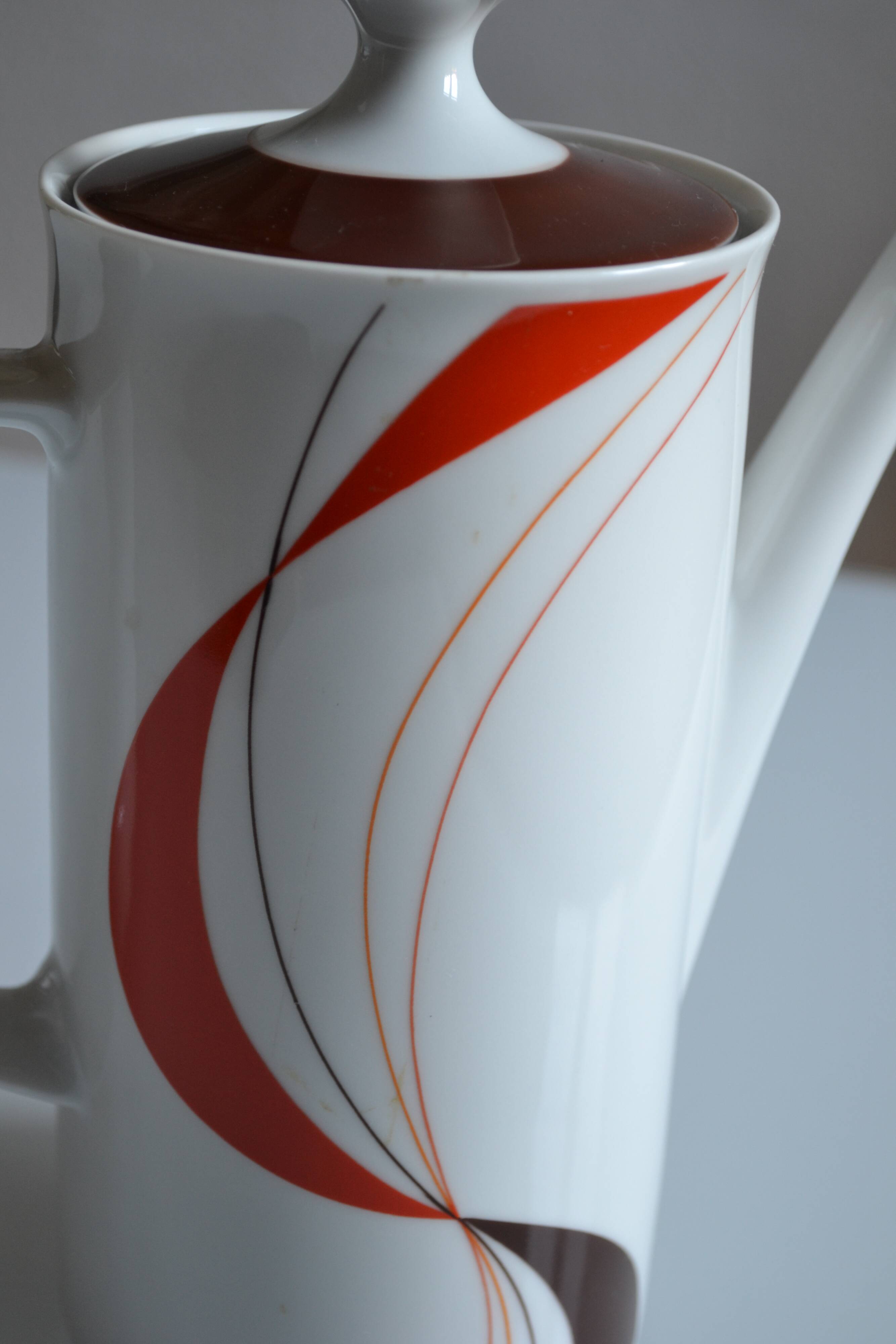 Winterling porcelain teapot Bavaria Germany vintage 1970