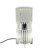 Glass table lamp, Fidenza Vetraria Italy 1970s