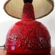 Lampe en céramique vintage