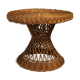 Vintage 1960 rattan coffee table