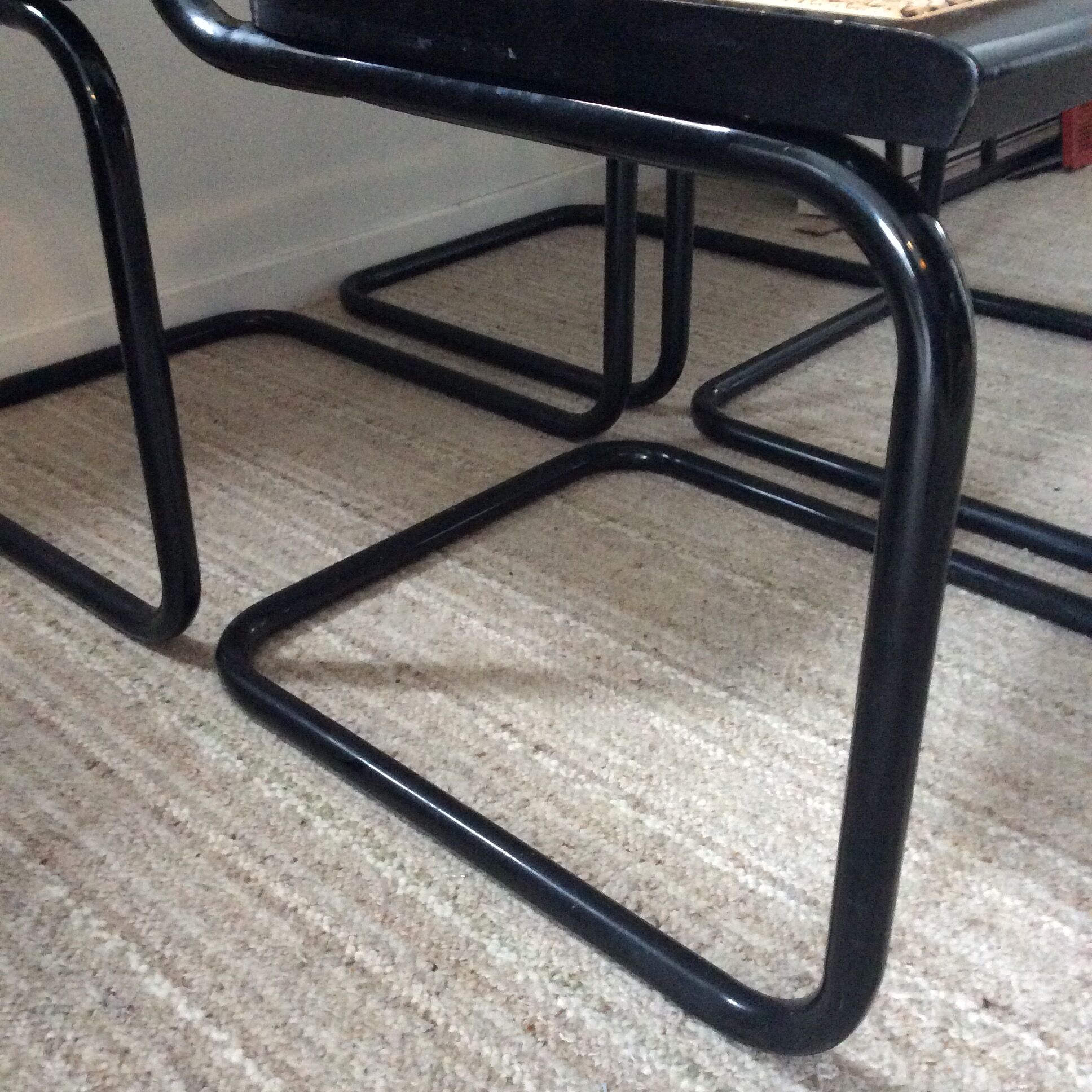Série de 4 chaises Marcel Breuer Cesca B32