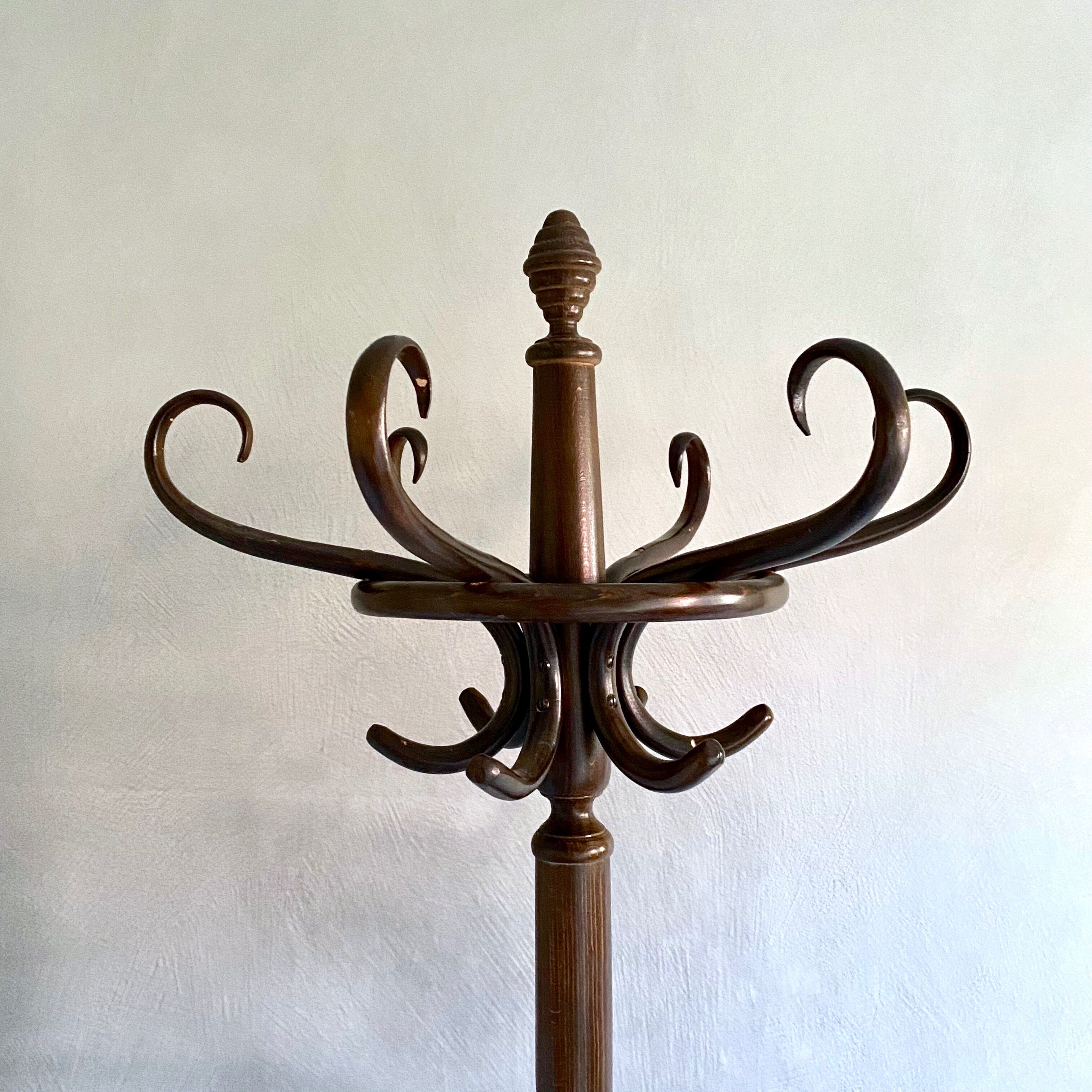 Mid century coat rack
