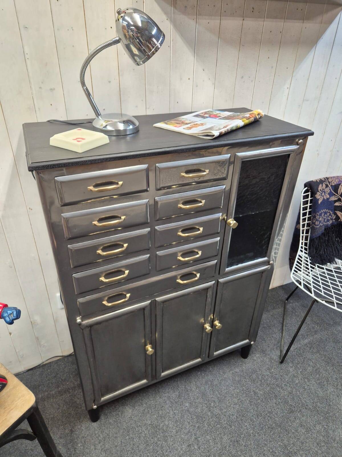 Old dentist's furniture