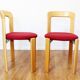 Paire de chaises Bruno Rey