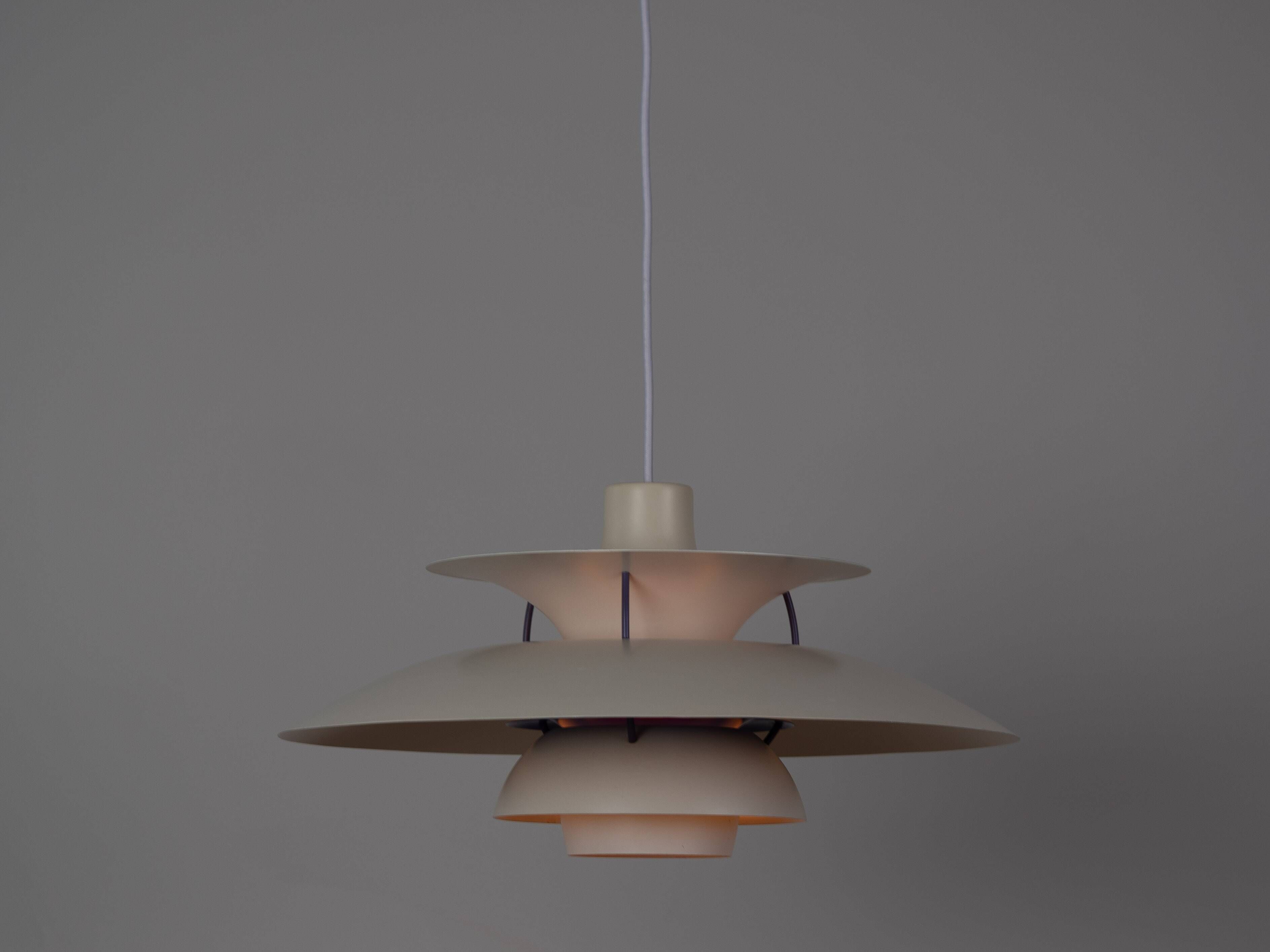 Vintage PH 5 pendant lamp by Poul Henningsen, Louis Poulsen, 1958