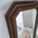 Miroir en bois vintage