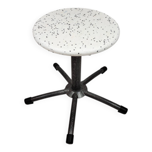 Tabouret d'écolier upcyclé,