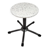 Upcycled school stool, 70s