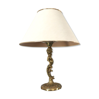 Brass table or bedside lamp