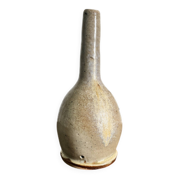 Large vintage stoneware soliflore vase