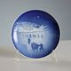 Set of 15 Bing & Grøndahl Copenhagen porcelain plates Denmark '900
