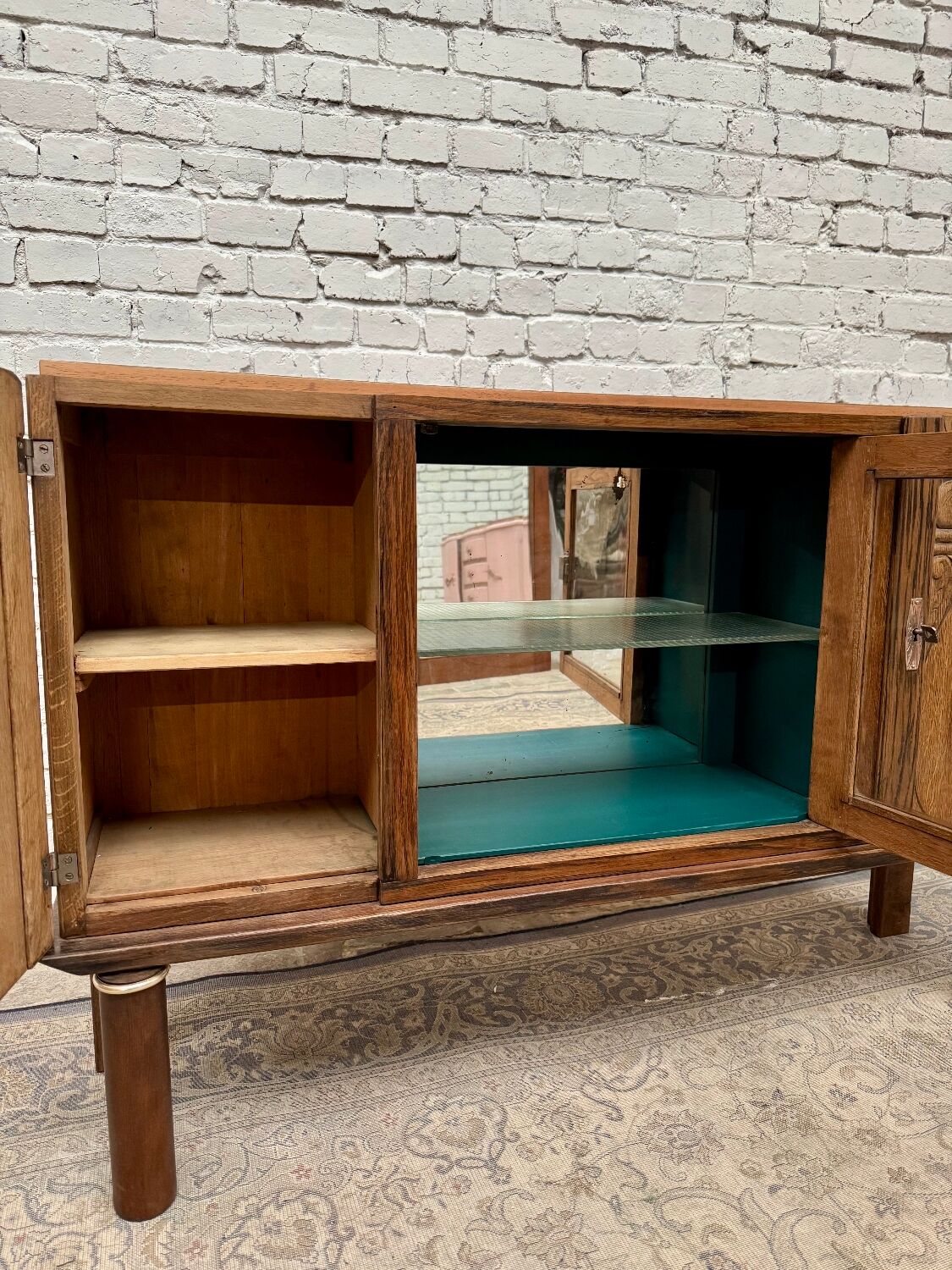 Enfilade Art Deco display cabinet