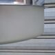 Czechoslovakian frosted glass pendant light
