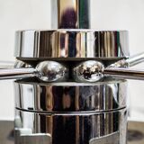 Lampadario con raggi orientabili Space Age Italia Anni '70