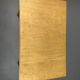 Vintage bistro table rectangular compass feet