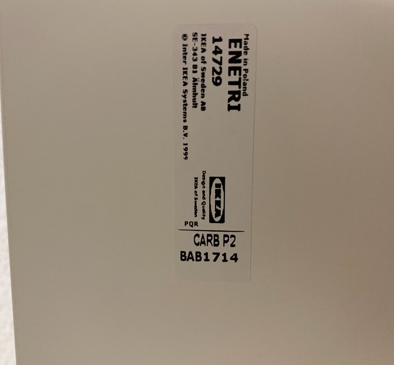 Shelf ENETRI by Niels Gammelgaard from IKEA Vintage